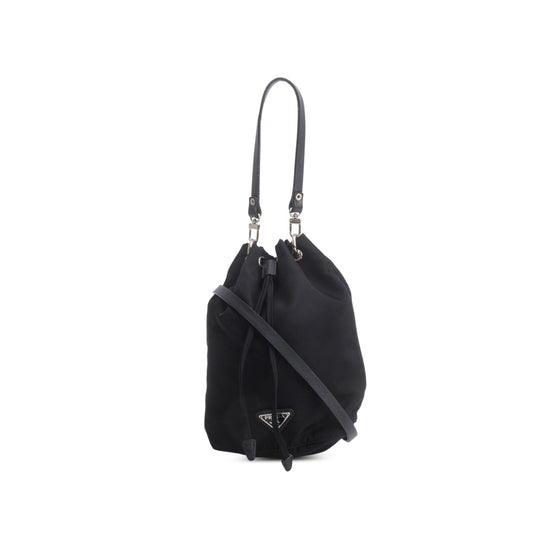 Prada Black Re-Nylon Bucket Pouch