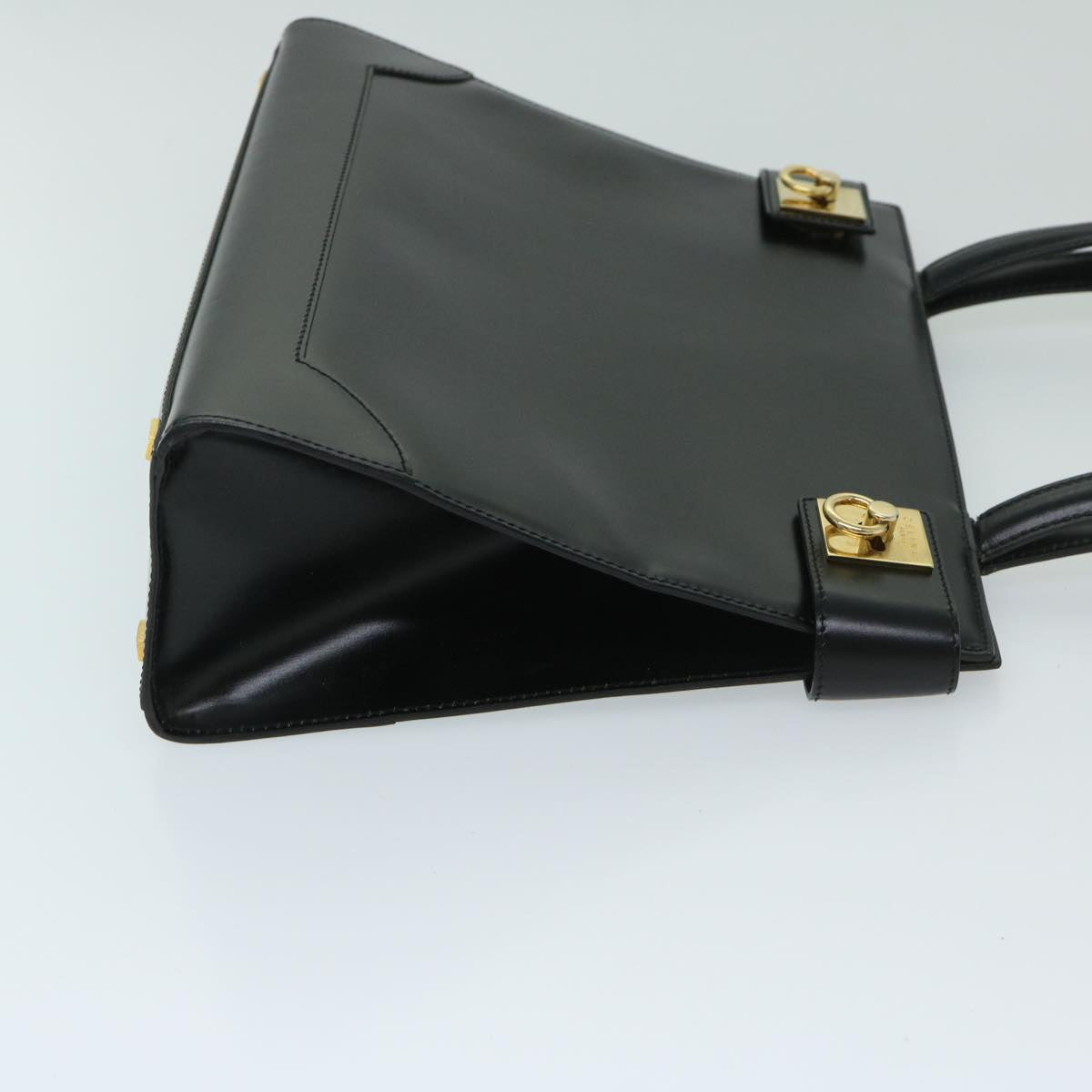 Luxury CELINE Hand Bag Leather Black  69373