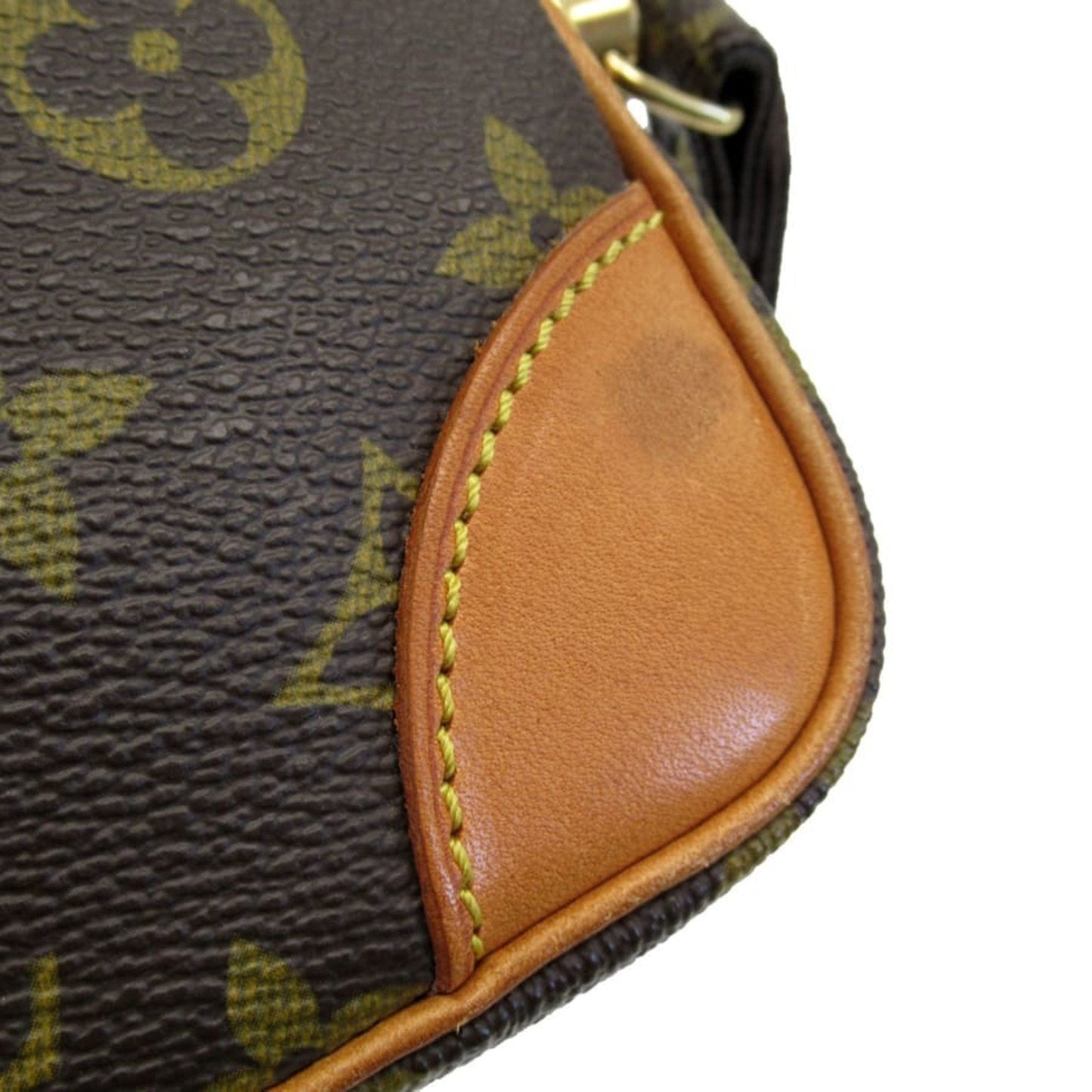 Louis Vuitton Brown Canvas Marly clutch bag
