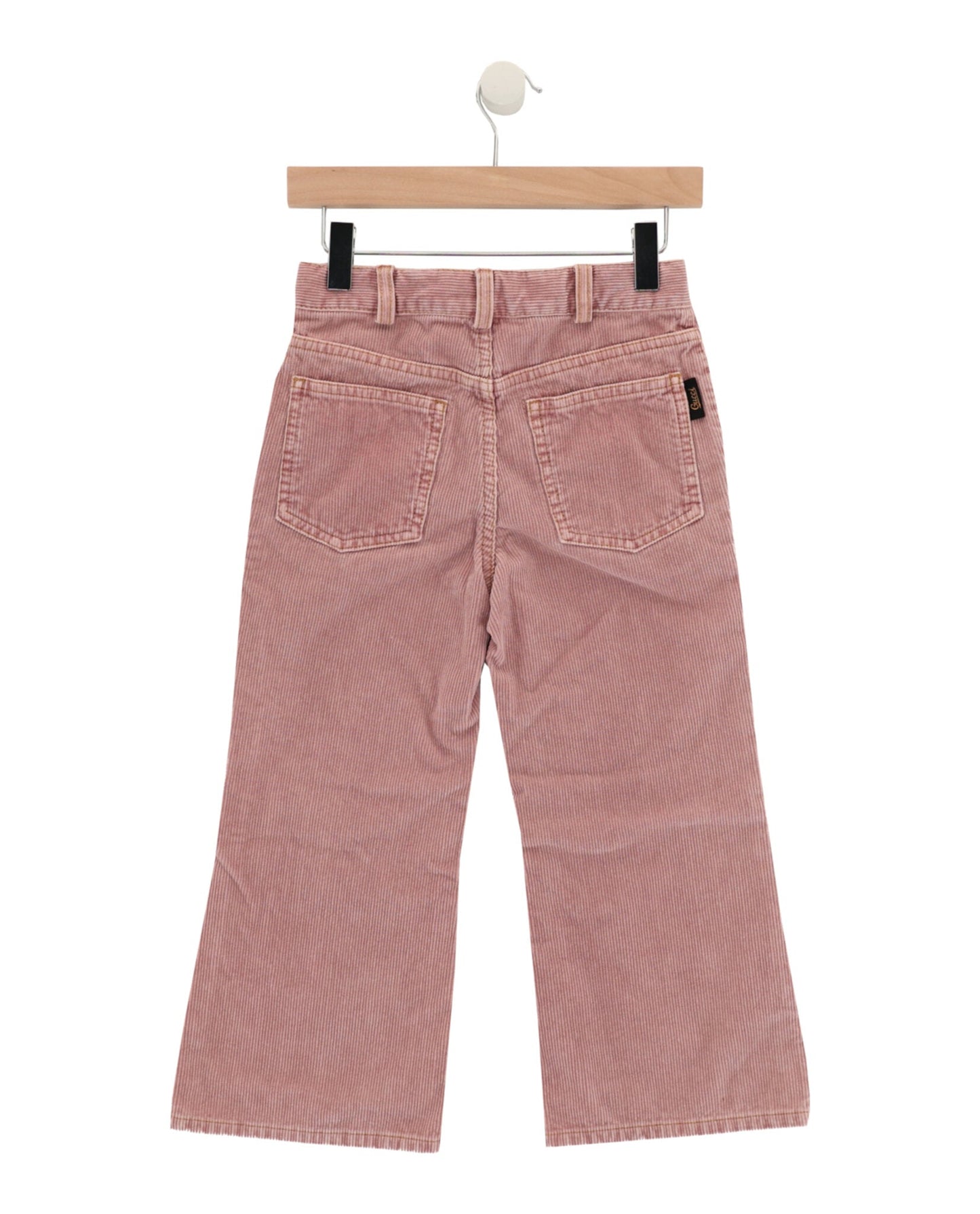 Gucci Girls Corduroy Horse-Bit Detailed Pants