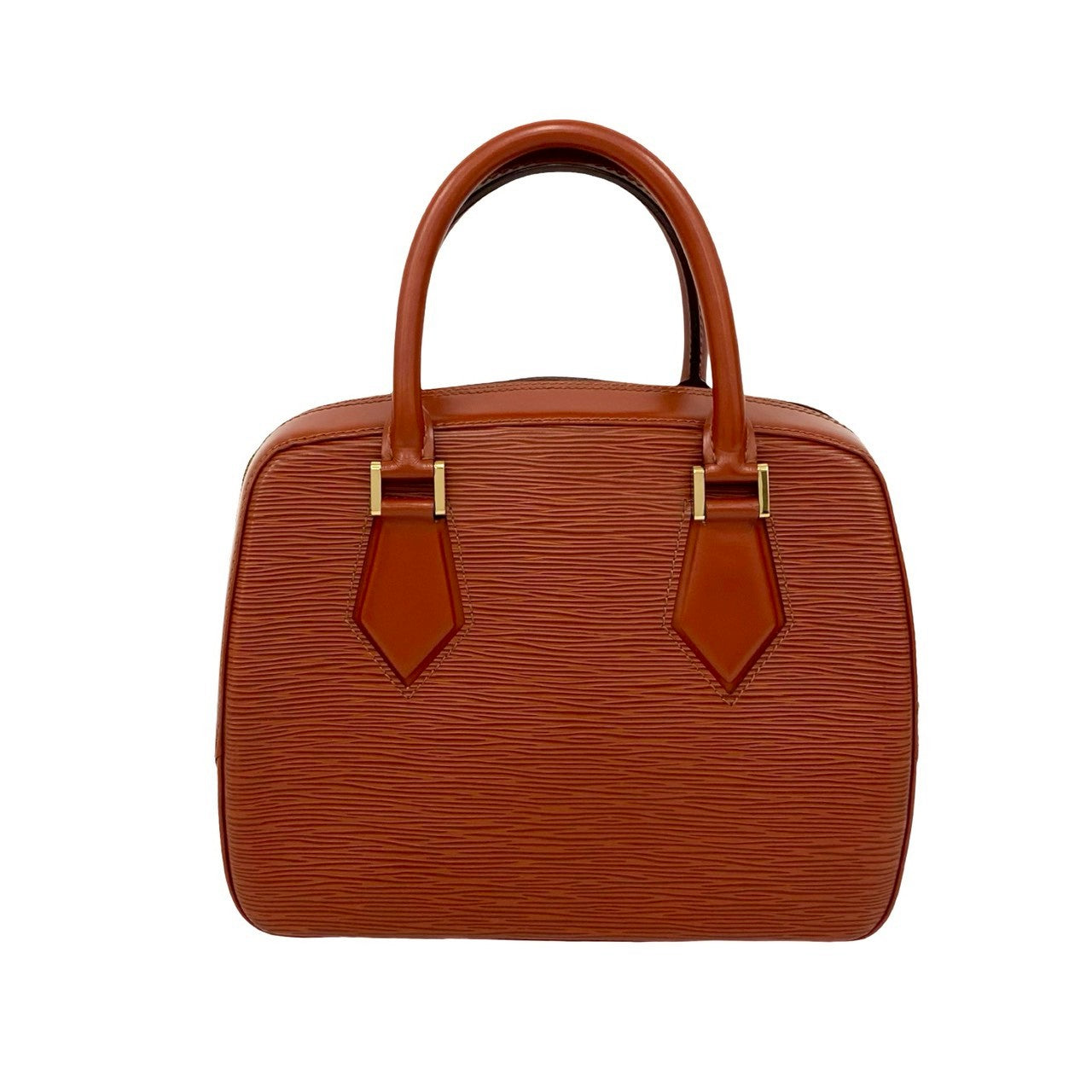 LOUIS VUITTON Handbag Epi Leather Brown Epi Sablon