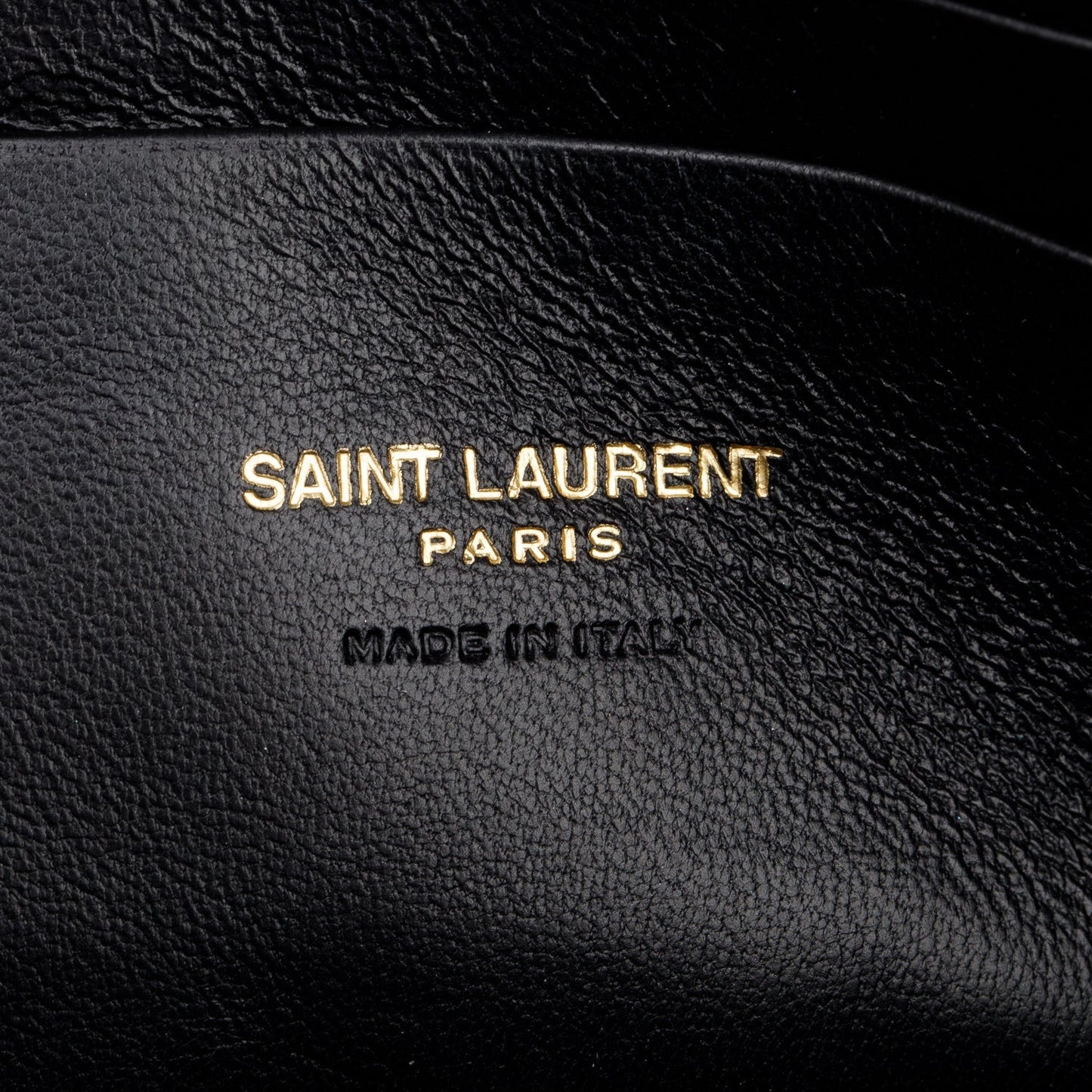 Saint Laurent 2022 Black Croc Embossed Patent Leather Mini Lou Camera Bag