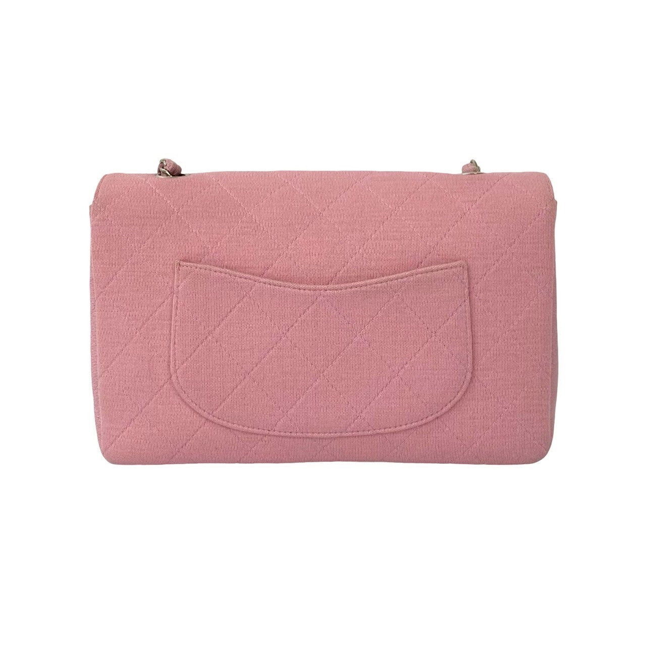 CHANEL Shoulder Bag cotton pink Matrasse