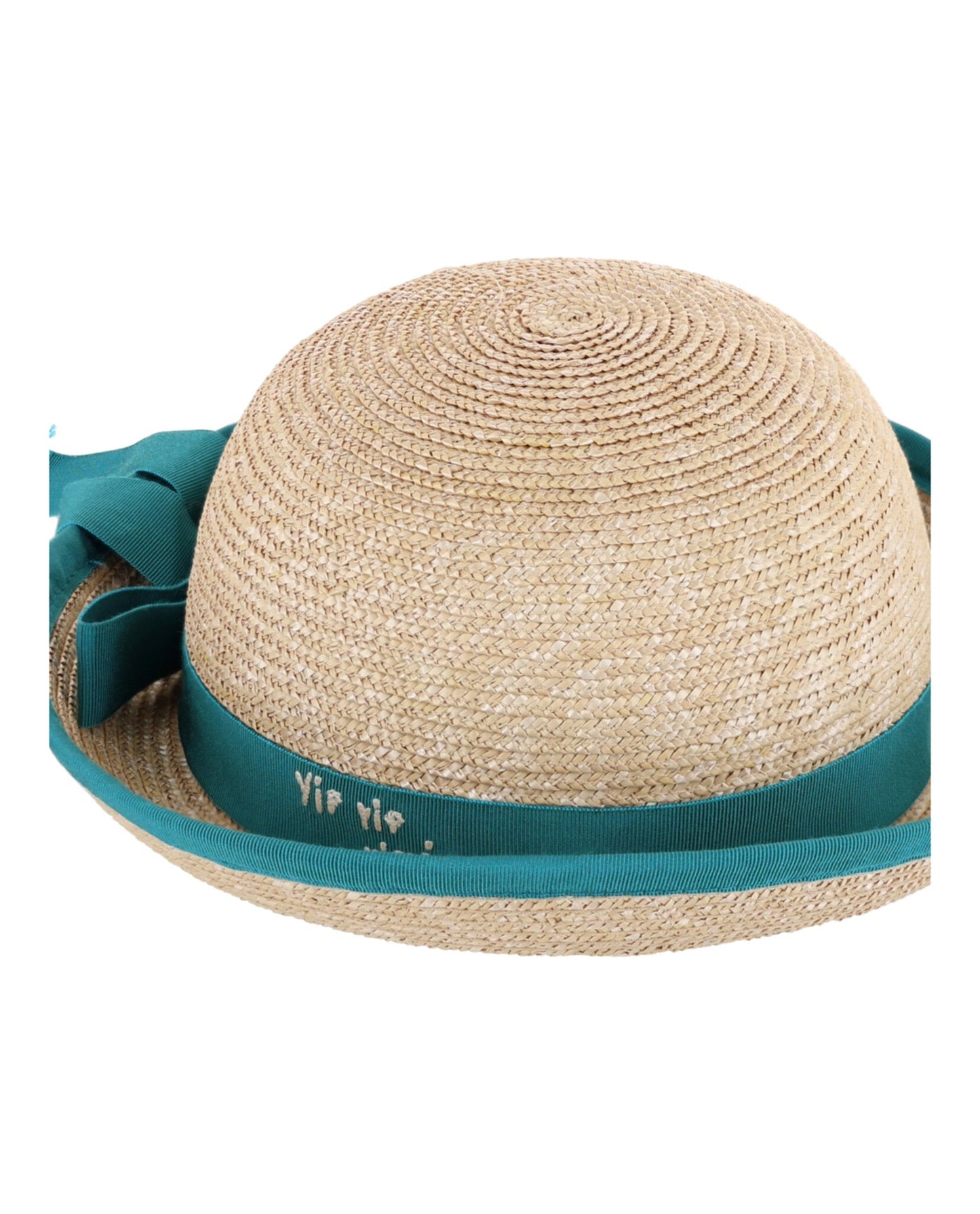 Gucci Girls Bow Straw Hat