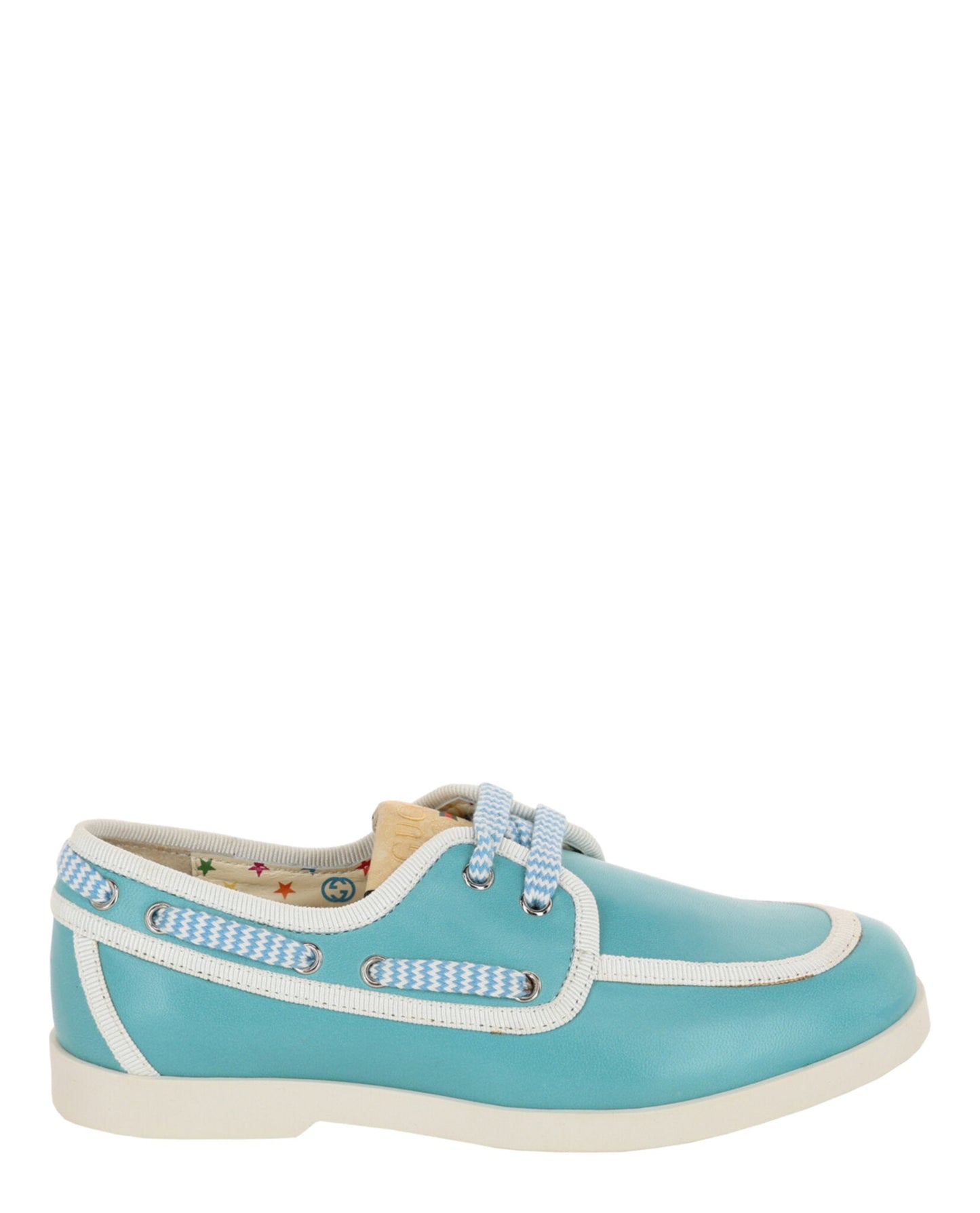 Gucci Boys Leather Boat Shoes