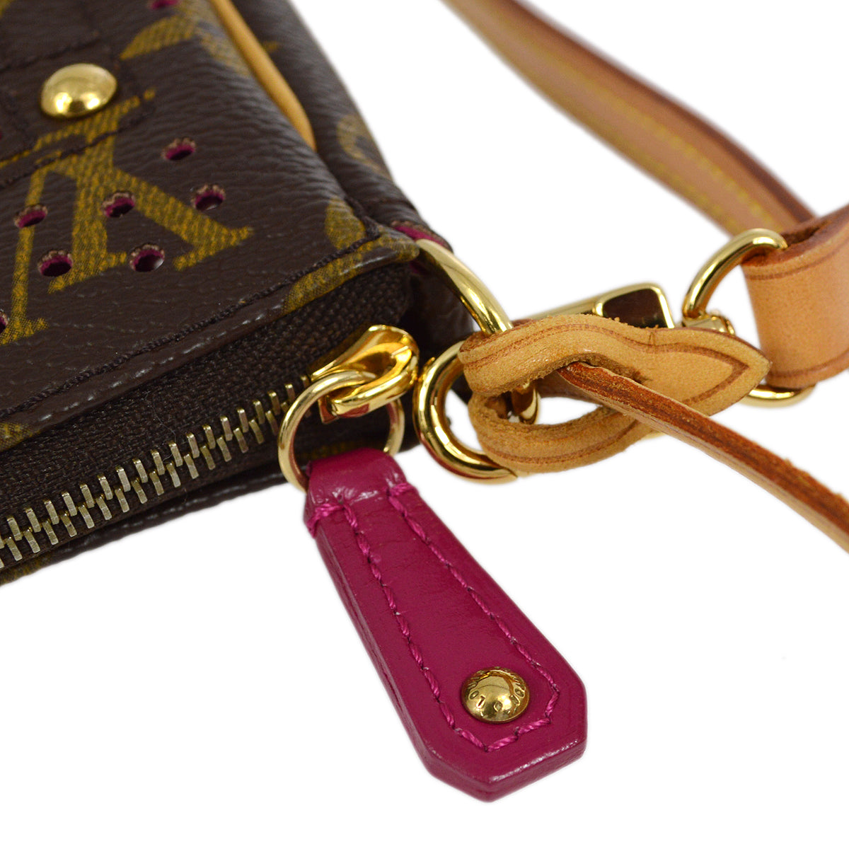 Louis Vuitton Monogram Perfo Pochette Accessoires Handbag M95183