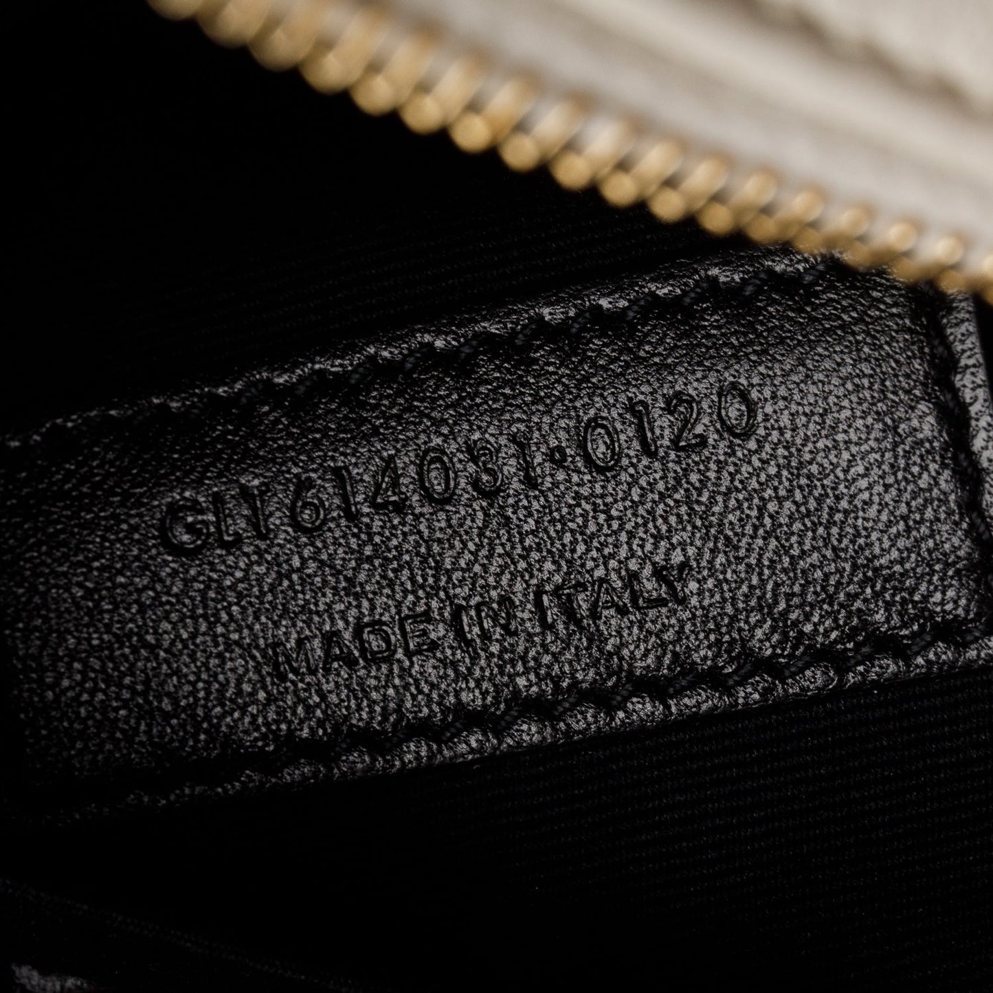 Saint Laurent 2020 White Chevron Leather Lou Camera Belt Bag