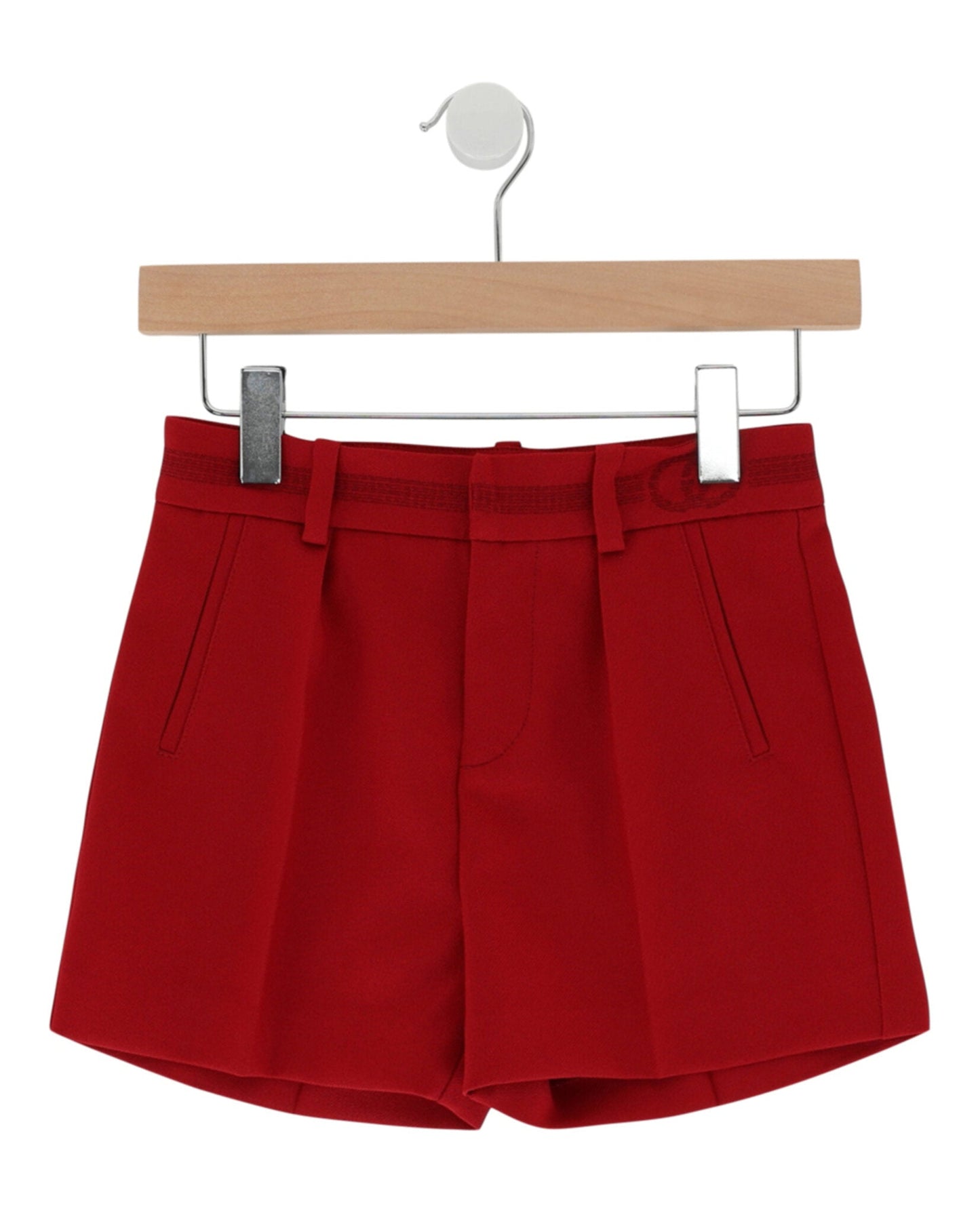 Gucci Unisex-Child GG Embroidered Shorts