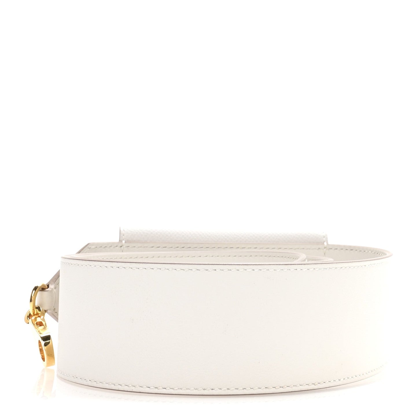 Hermes Swift Epsom Pocket Kelly Shoulder Strap Craie Mushroom