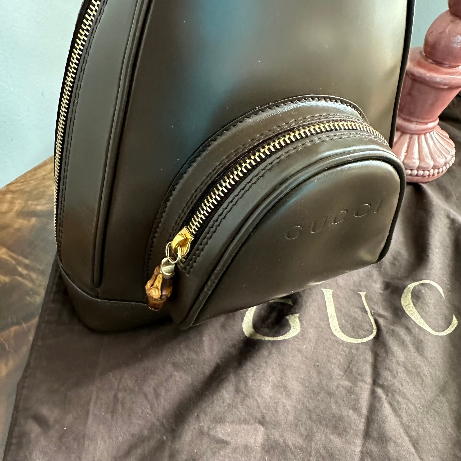 Gucci Leather Backpack