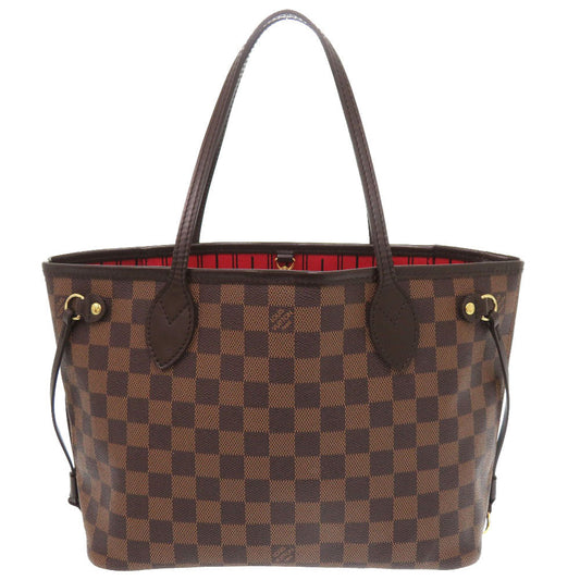 LOUIS VUITTON Tote Bag N51109 Damier canvas Brown Damier Never full PM Women