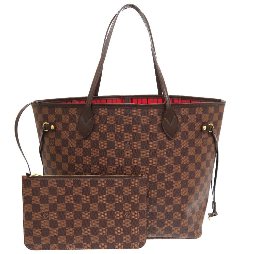 LOUIS VUITTON Tote Bag N41358 Damier canvas Slys Damier New Neverfull MM Women