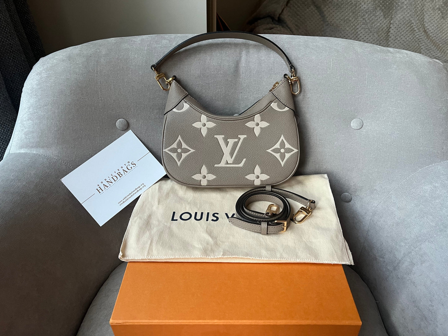 Louis Vuitton Bagatelle Bicolour Empreinte (RRP £1930)