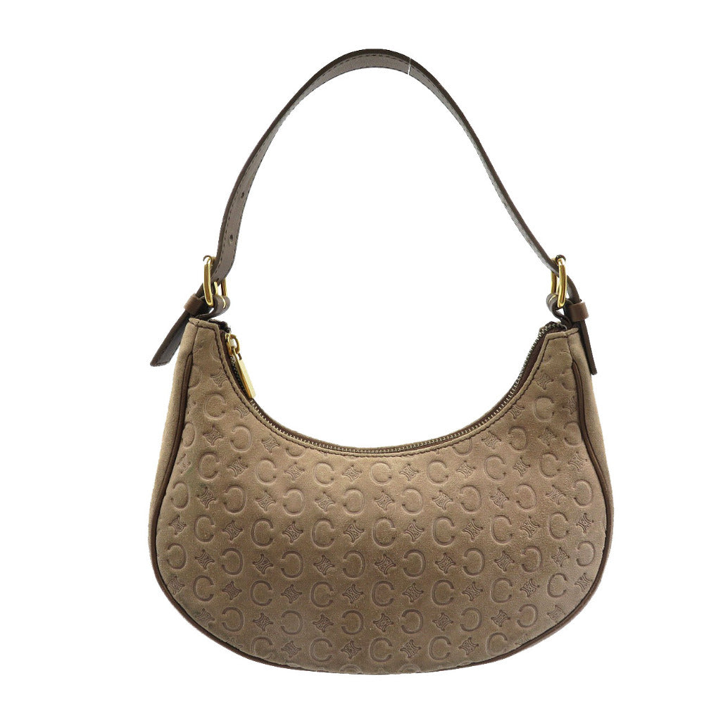 CELINE Handbag Suede mocha Women