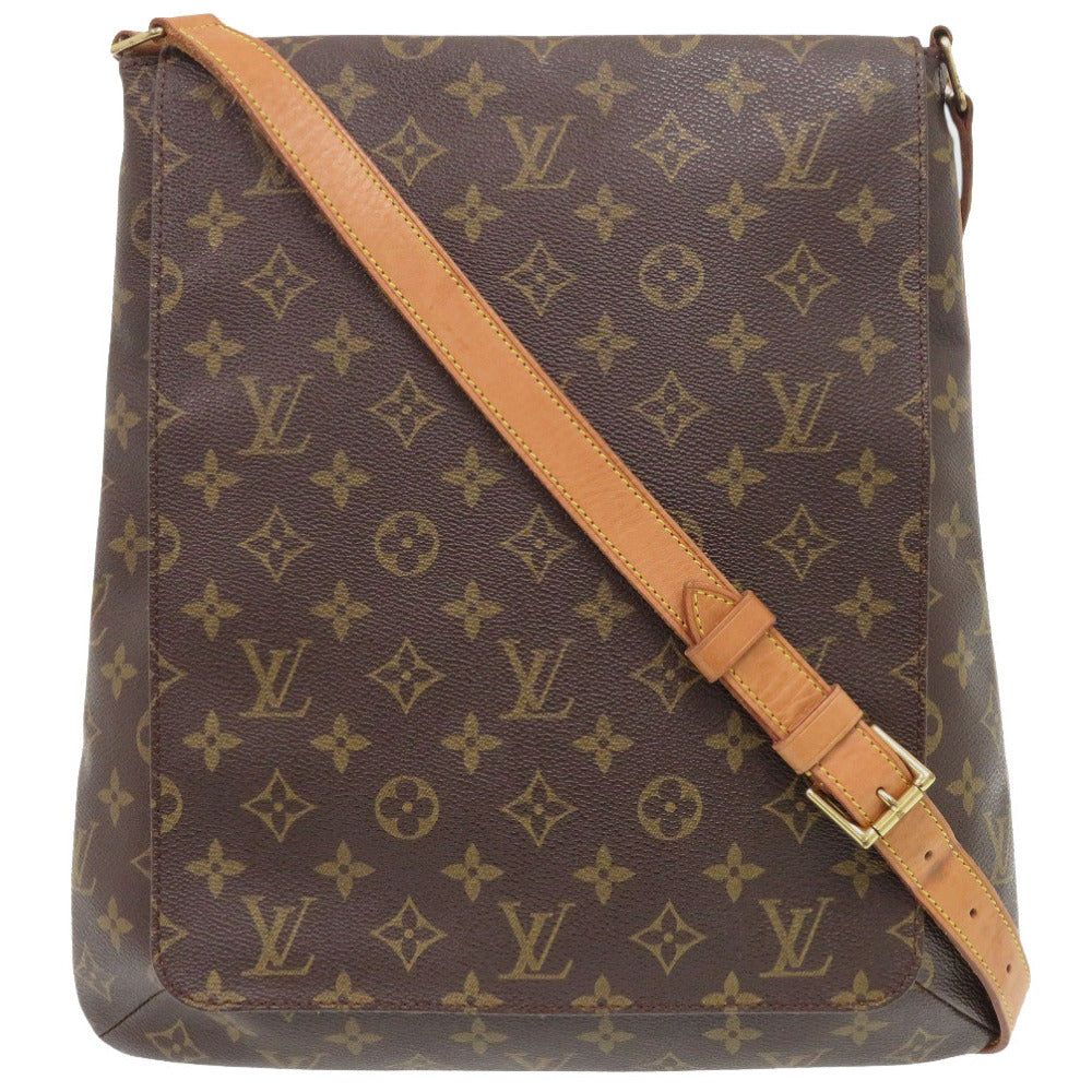 LOUIS VUITTON Shoulder Bag M51256 Monogram canvas Brown Monogram Musette