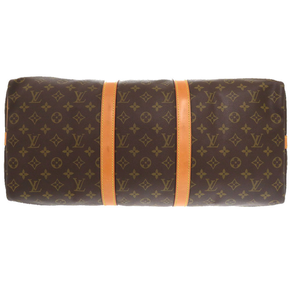 LOUIS VUITTON Boston Duffel bag M41416 Monogram canvas Brown Monogram Keepall bandouliere50 mens