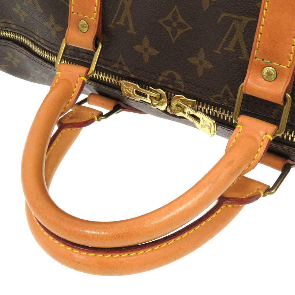 LOUIS VUITTON Boston Duffel bag M41416 Monogram canvas Brown Monogram Keepall bandouliere50 mens