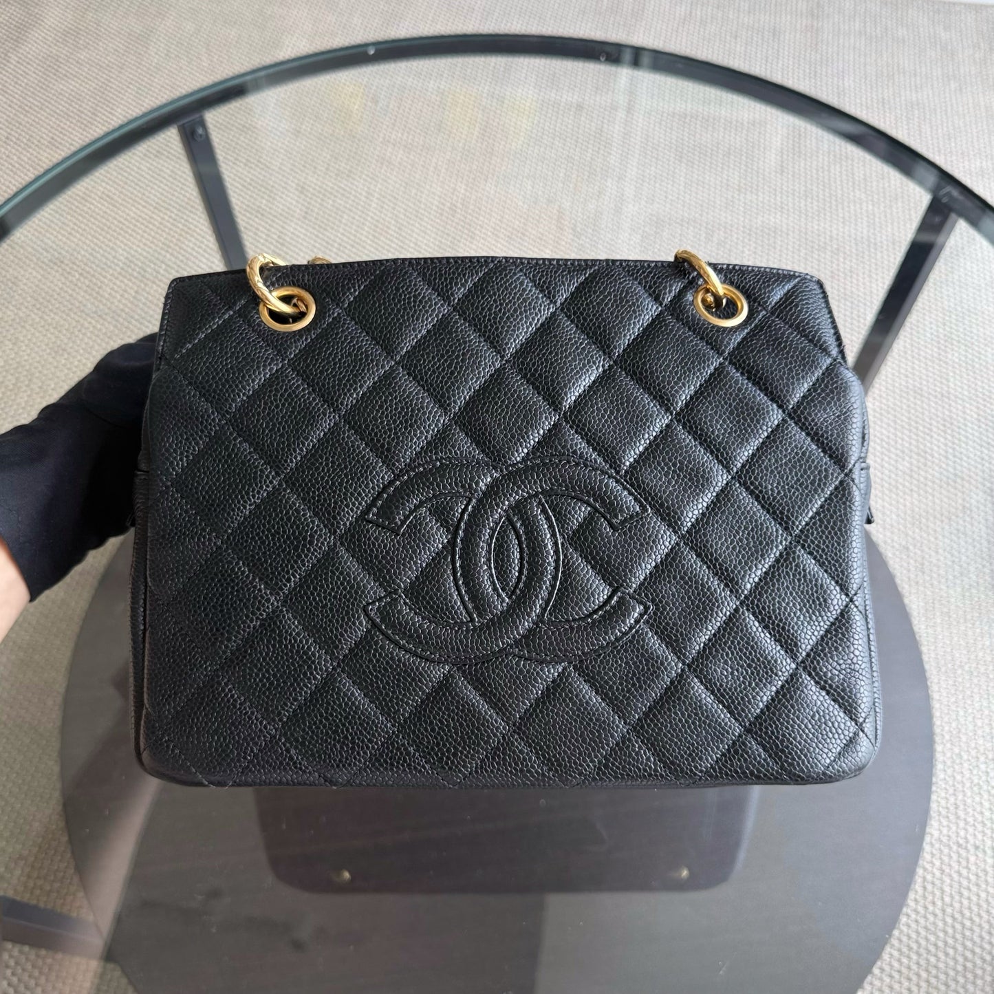 Chanel Petite Timeless Tote - Caviar Quilted Grained Calfskin Series 13