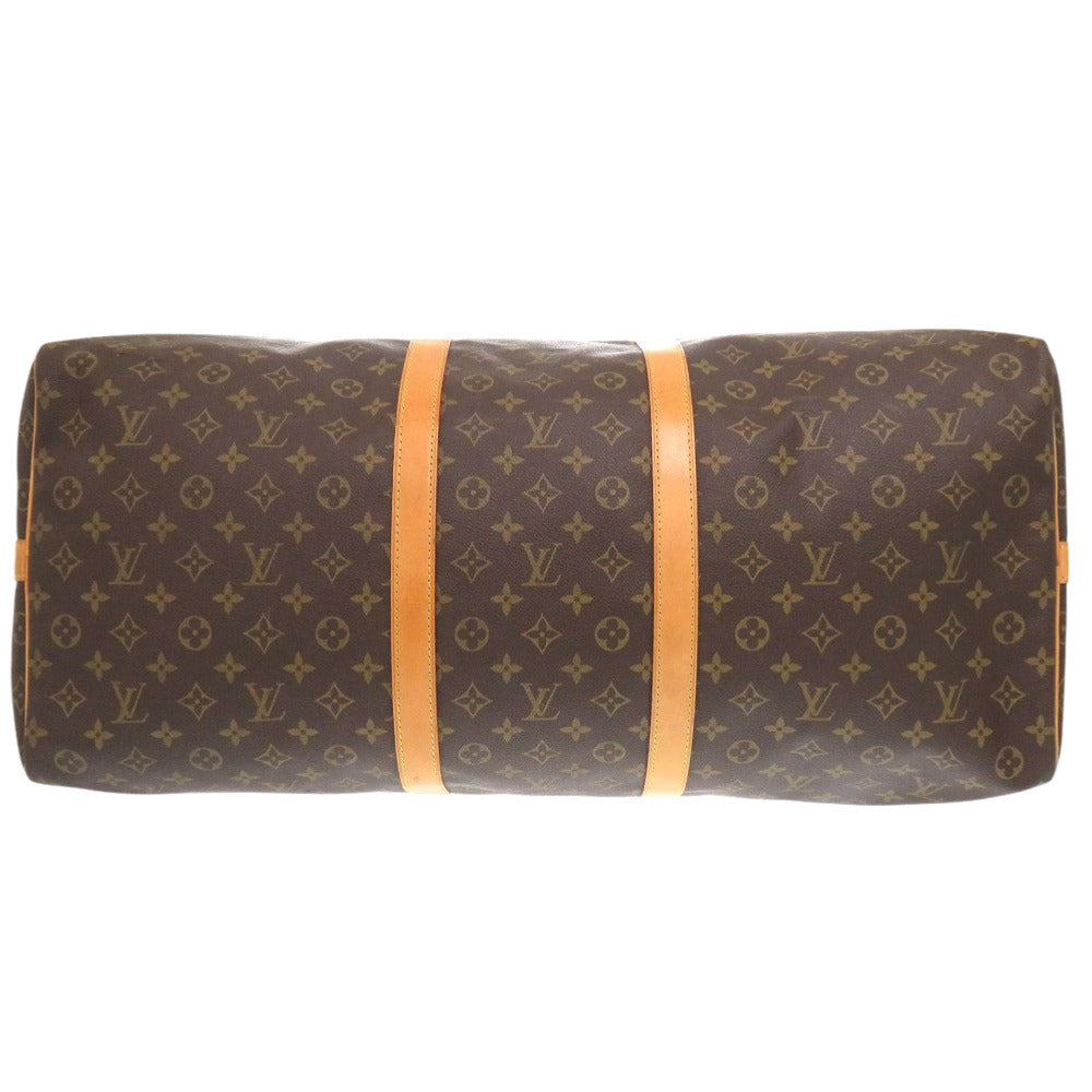 LOUIS VUITTON Boston Duffel bag M41412 Monogram canvas Brown Monogram Keepall bandouliere60 mens