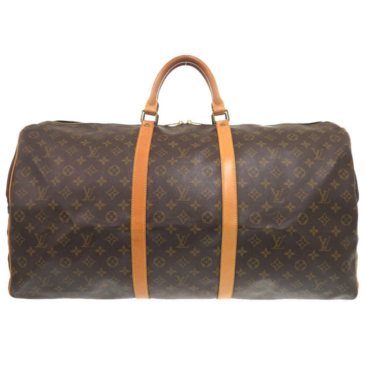 LOUIS VUITTON Boston Duffel bag M41422 Monogram canvas Brown Monogram Keepall 60
