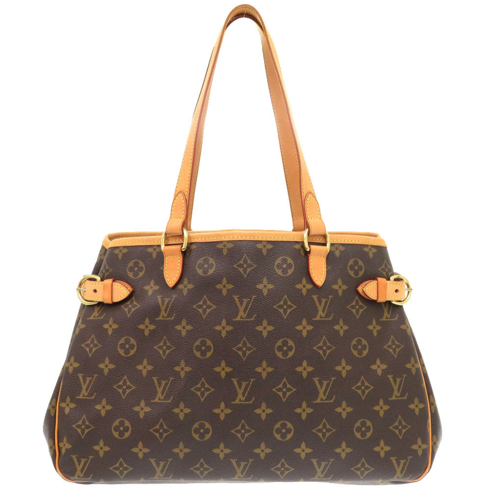 LOUIS VUITTON Tote Bag M51154 Monogram canvas Brown Monogram Batignolles Horizontal Women