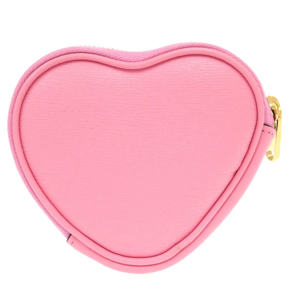 GUCCI Coin case 701062 leather pink x Banana Women