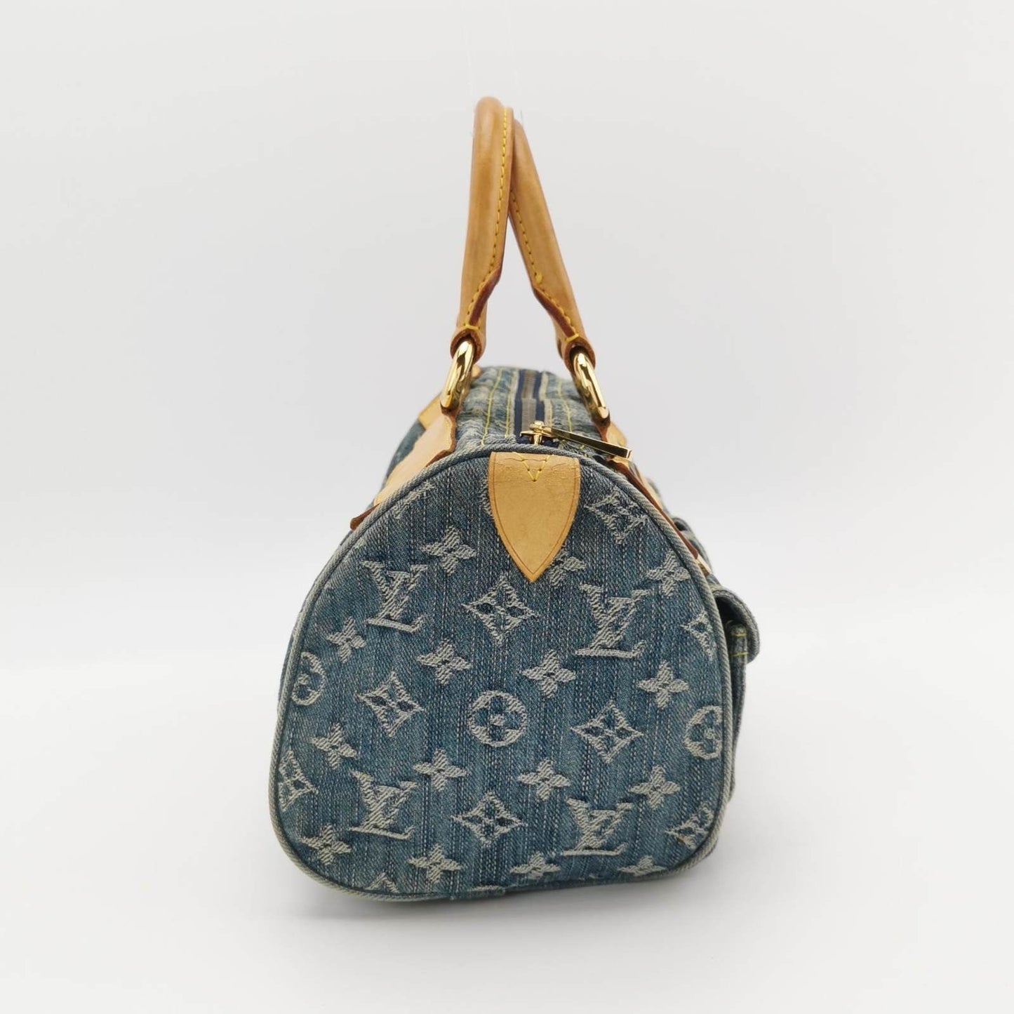 Louis Vuitton Denim Neo Speedy Boston Bag