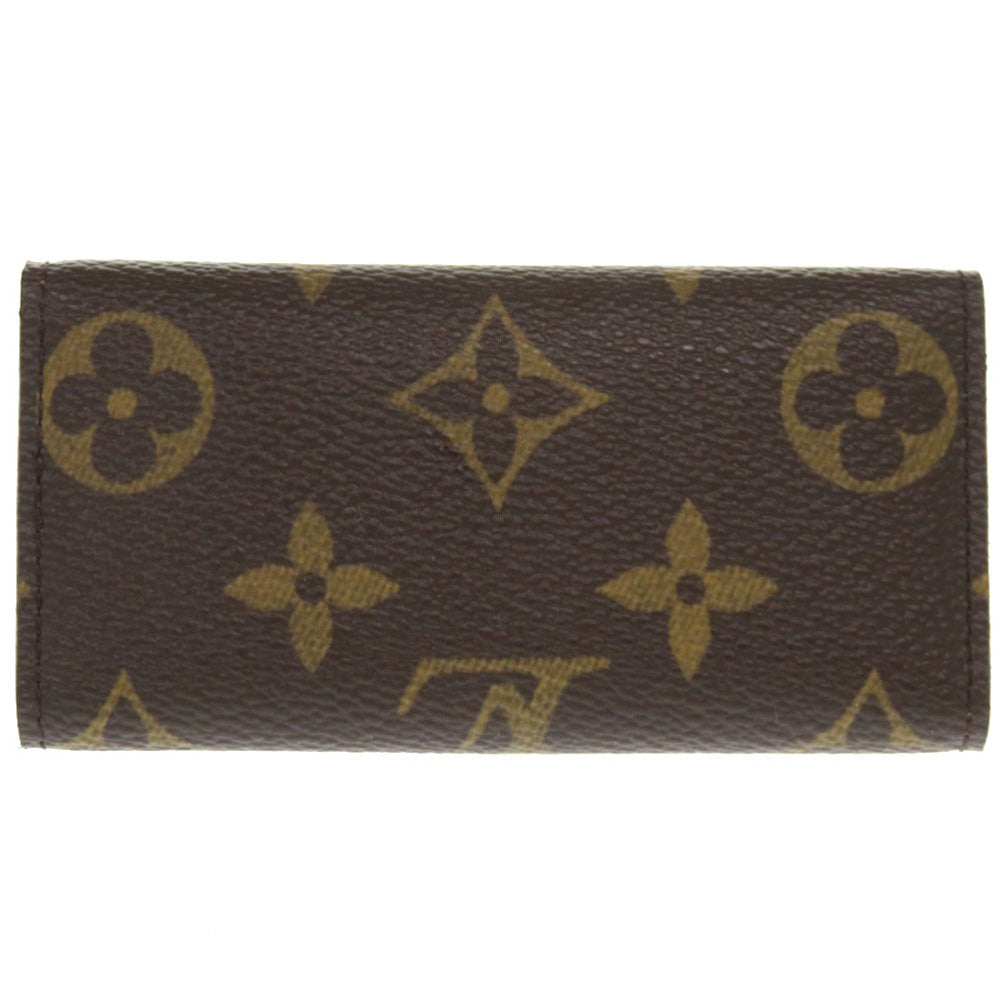 LOUIS VUITTON Key case Key holder  M69517 Monogram canvas Brown 4 hooks Monogram Multicles4 Women