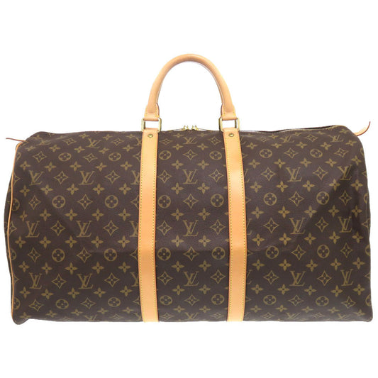 LOUIS VUITTON Boston Duffel bag M41424 Monogram canvas Brown Monogram Keepall 55