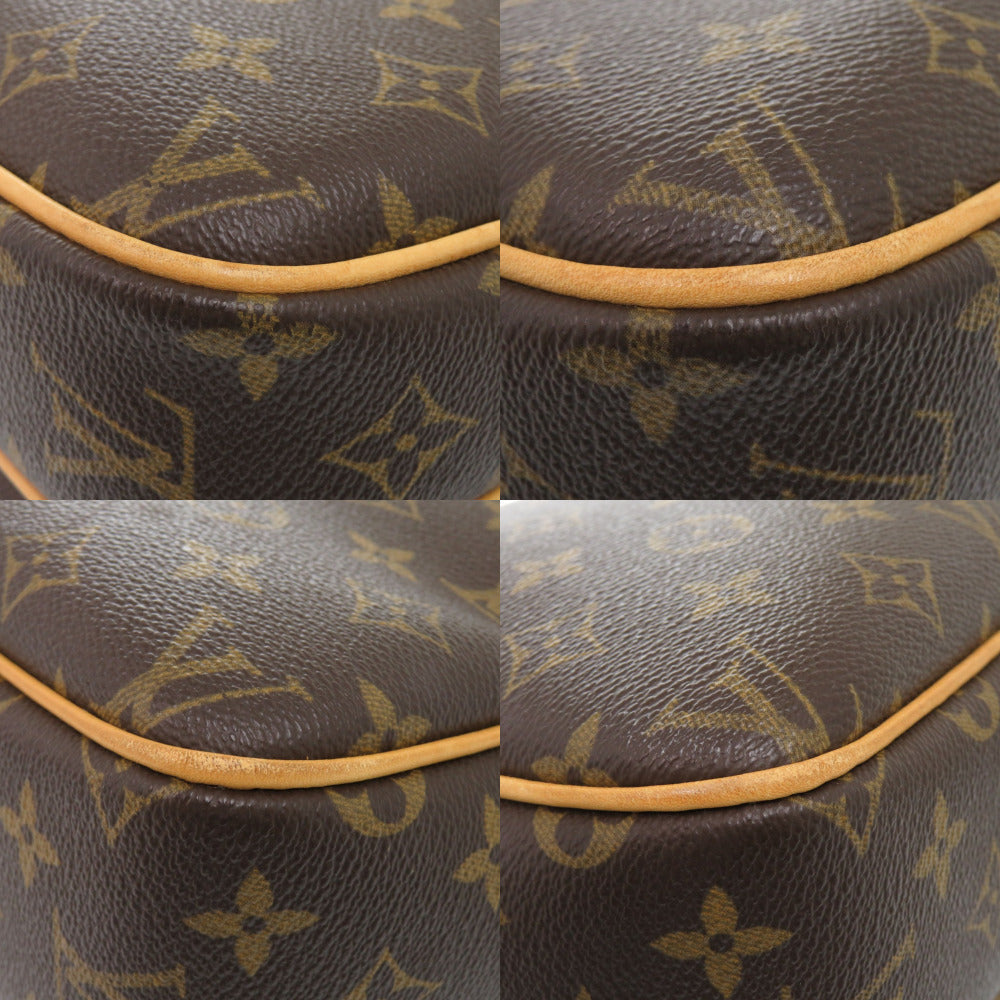 LOUIS VUITTON Shoulder Bag M45254 Monogram canvas Brown Monogram Reporter PM