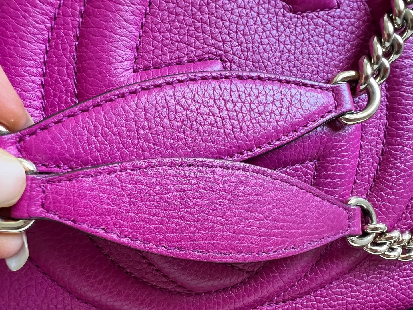 Gucci Pink Soho Chain Tote (RRP £1350)