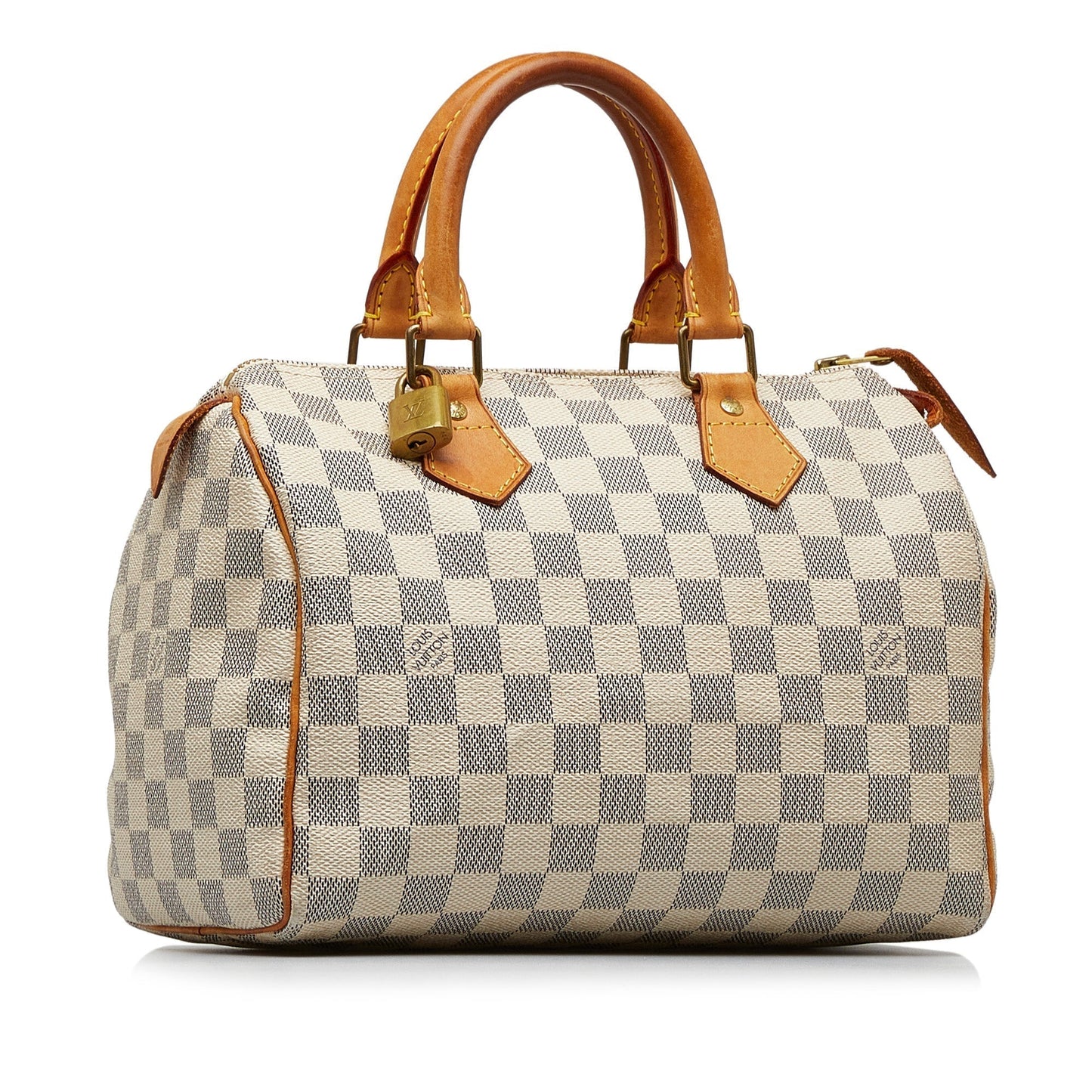 LOUIS VUITTON Damier Azur Speedy 25 Boston Bag