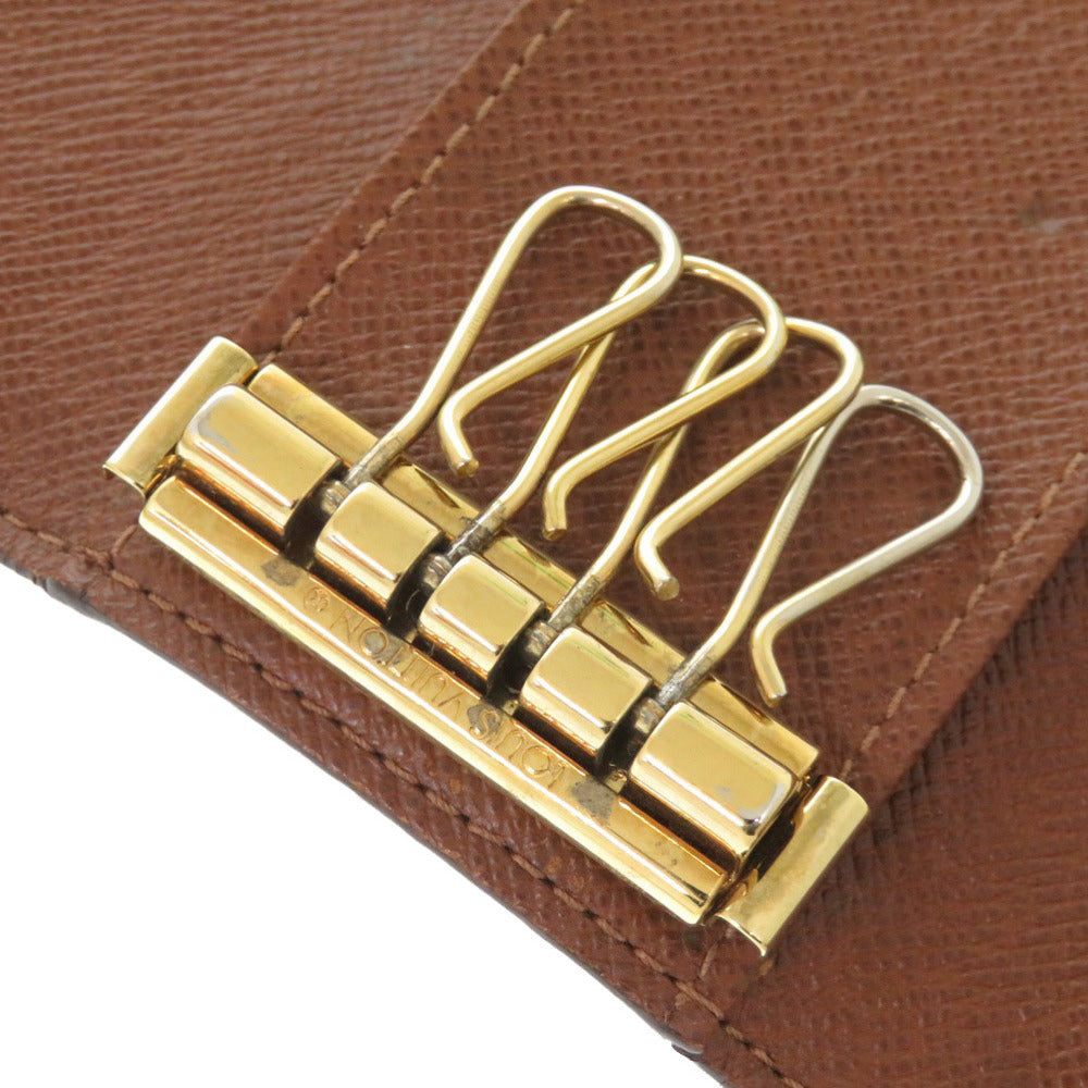 LOUIS VUITTON Key case Key holder  M69517 Monogram canvas Brown Monogram Multicles4 Women