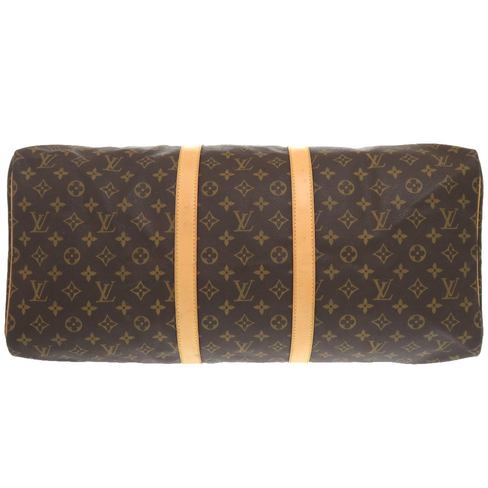 LOUIS VUITTON Boston Duffel bag M41424 Monogram canvas Brown Monogram Keepall 55