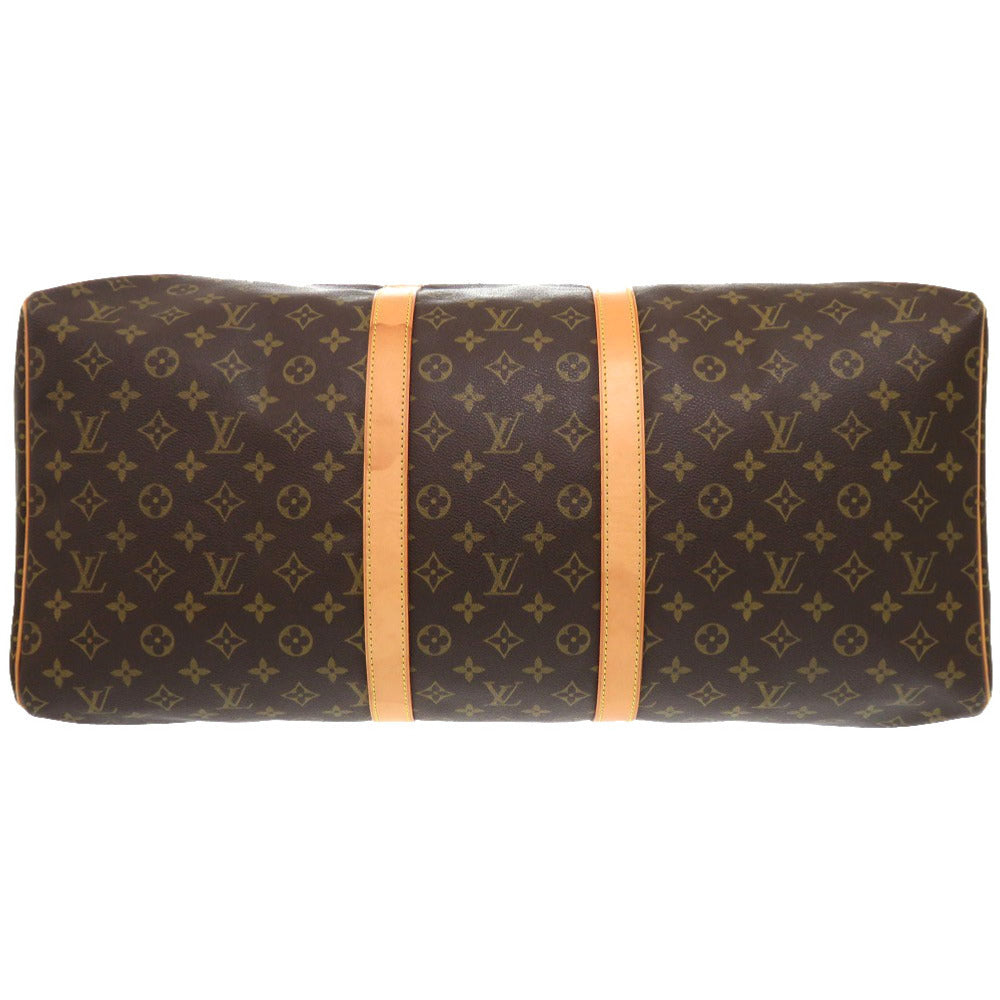 LOUIS VUITTON Boston Duffel bag M41424 Monogram canvas Brown Monogram Keepall 55