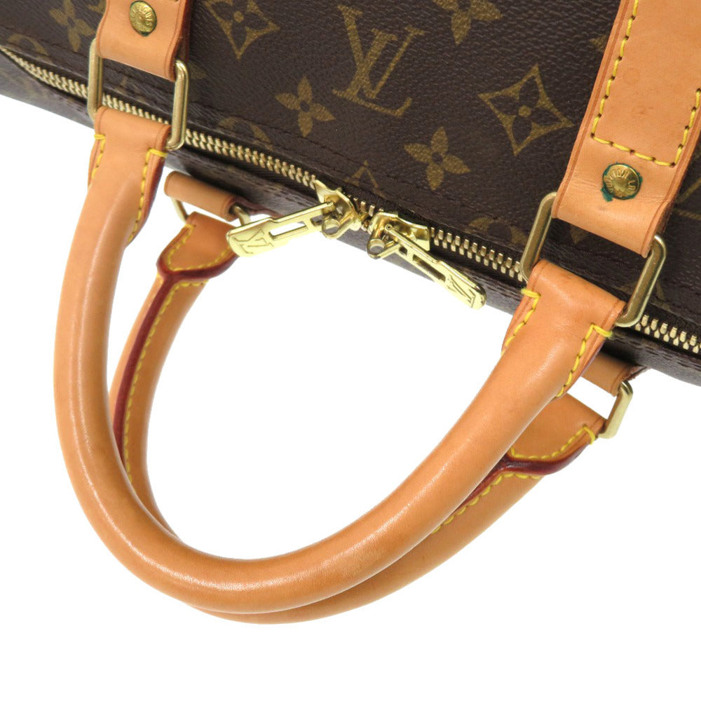 LOUIS VUITTON Boston Duffel bag M41424 Monogram canvas Brown Monogram Keepall 55