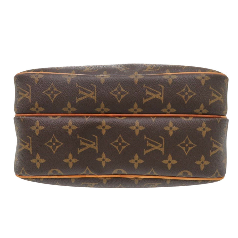 LOUIS VUITTON Shoulder Bag M45254 Monogram canvas Brown Monogram Reporter PM