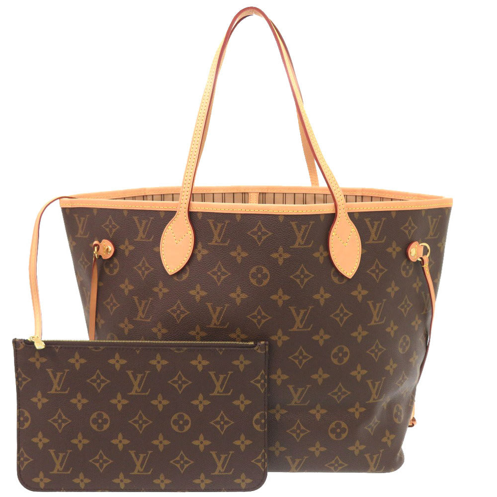 LOUIS VUITTON Tote Bag M40995 Monogram canvas Brown Monogram New Neverfull MM