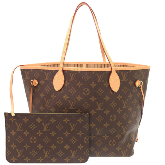 LOUIS VUITTON Tote Bag M40995 Monogram canvas Brown Monogram New Neverfull MM