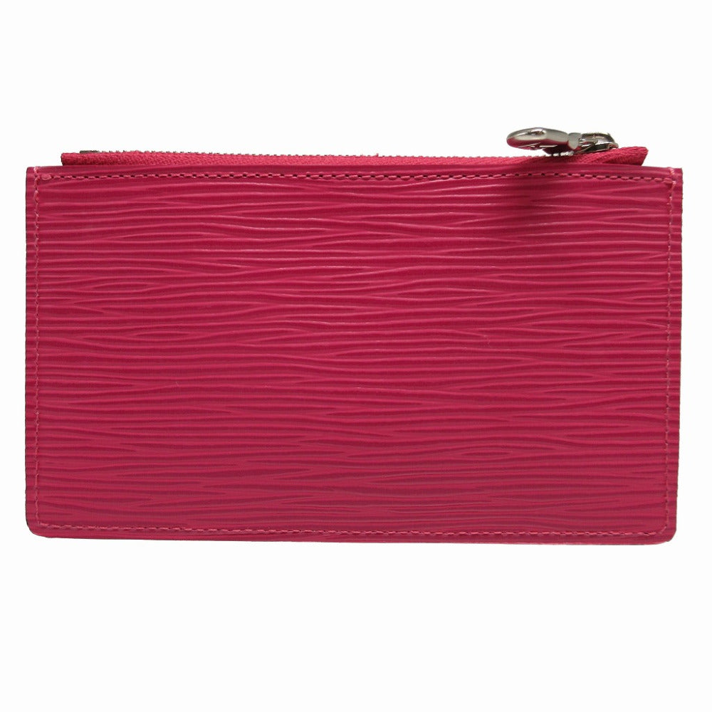 LOUIS VUITTON Coin case M60788 Epi Leather pink Epi Pochette Cle Tribal Mask unisex(Unisex)