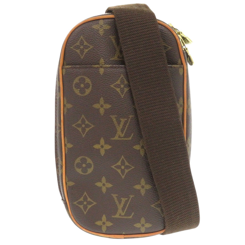 LOUIS VUITTON Sling bag M51870 Monogram canvas Brown Monogram Pochette Gange mens(Unisex)