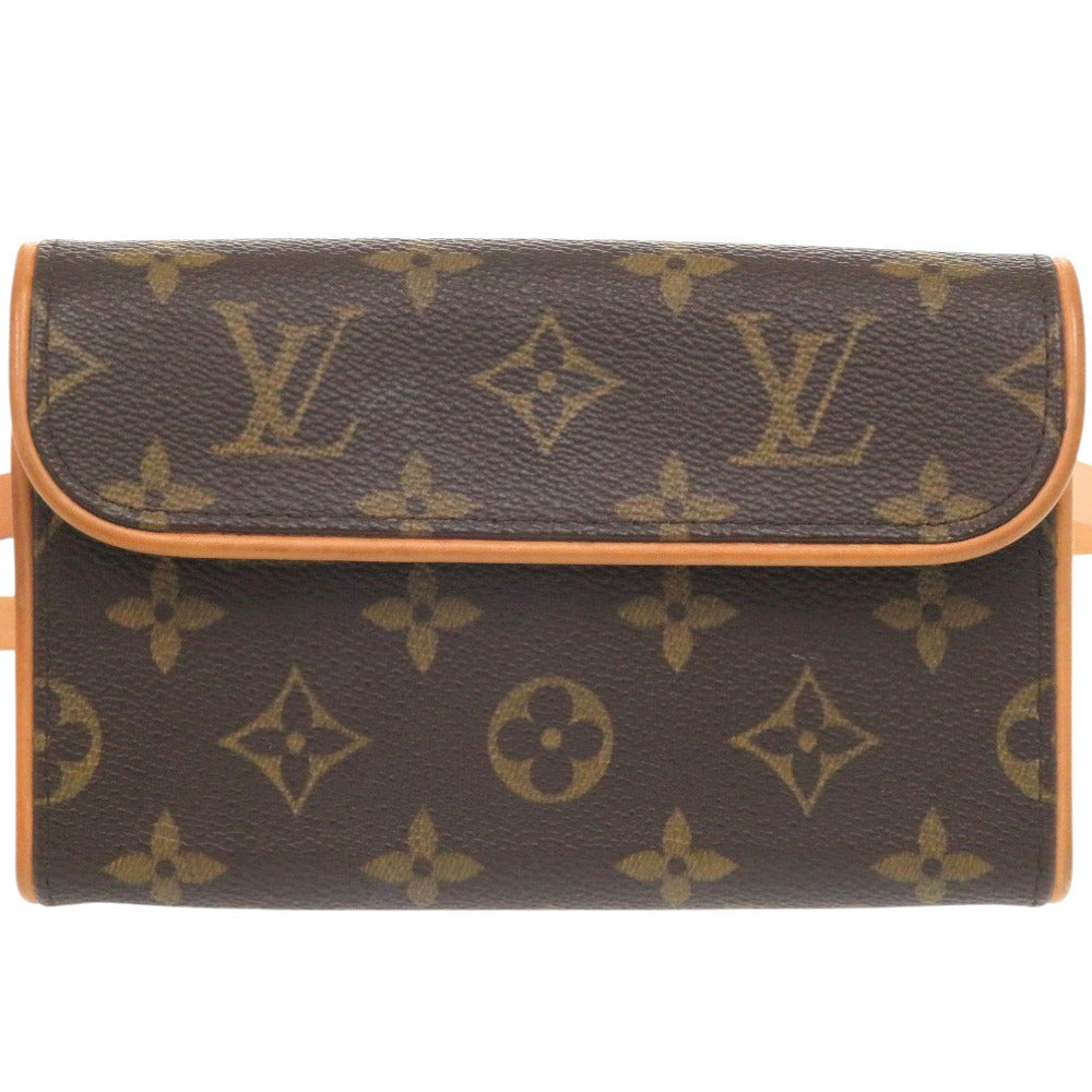 LOUIS VUITTON Waist bag M51855 Monogram canvas Brown Monogram Florentine XS Pochette Women XS