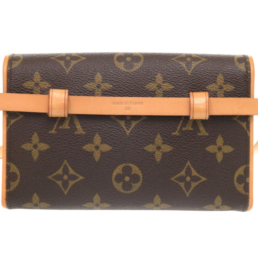 LOUIS VUITTON Waist bag M51855 Monogram canvas Brown Monogram Florentine XS Pochette Women XS