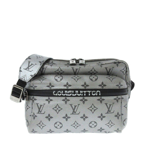 Silver Louis Vuitton Limited Edition Outdoor Reflect Crossbody Bag