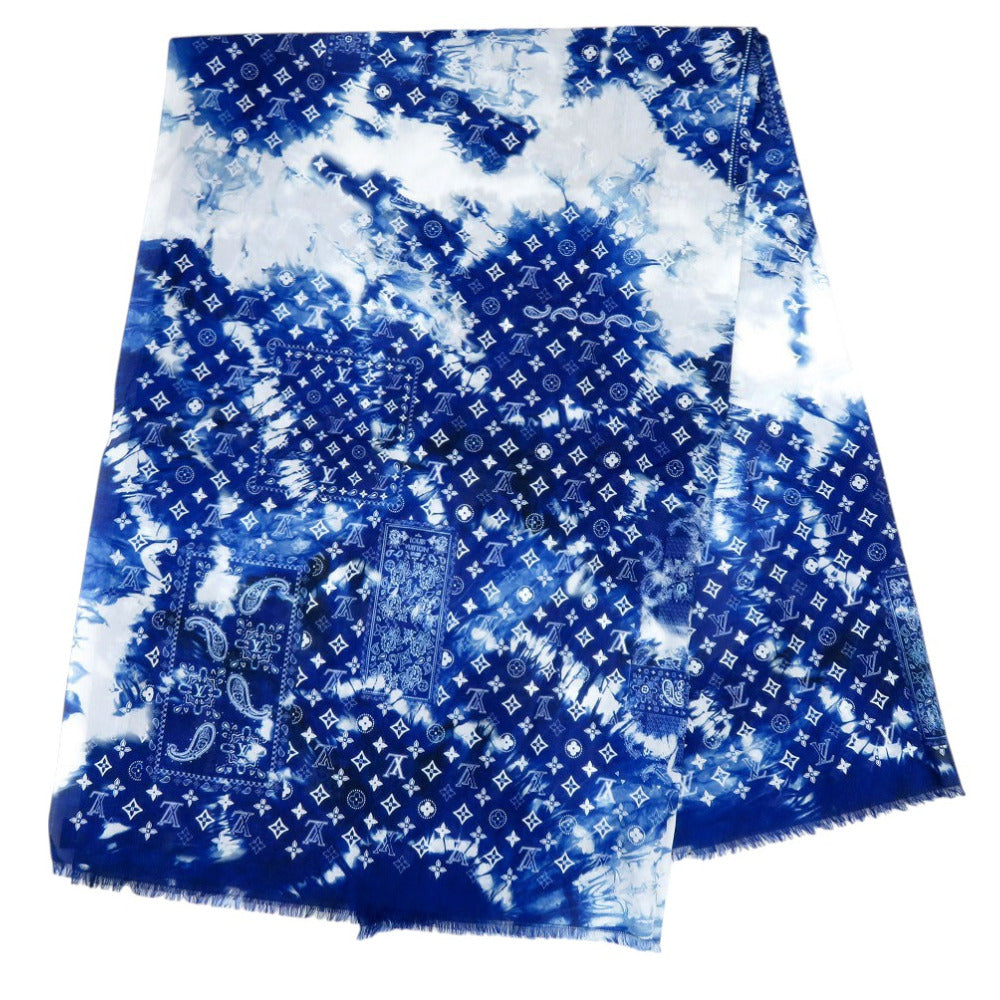 LOUIS VUITTON Stall MP3346 cotton blue Monogram Etol