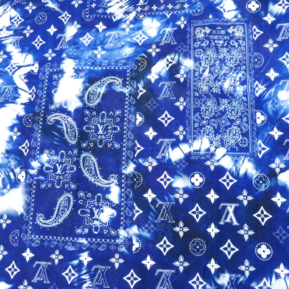 LOUIS VUITTON Stall MP3346 cotton blue Monogram Etol