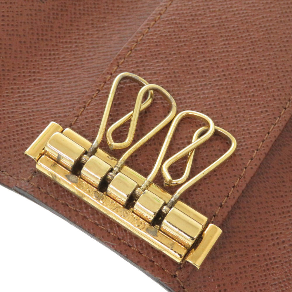 LOUIS VUITTON Key case Key holder  M69517 Monogram canvas Brown Monogram Multicles4 Women