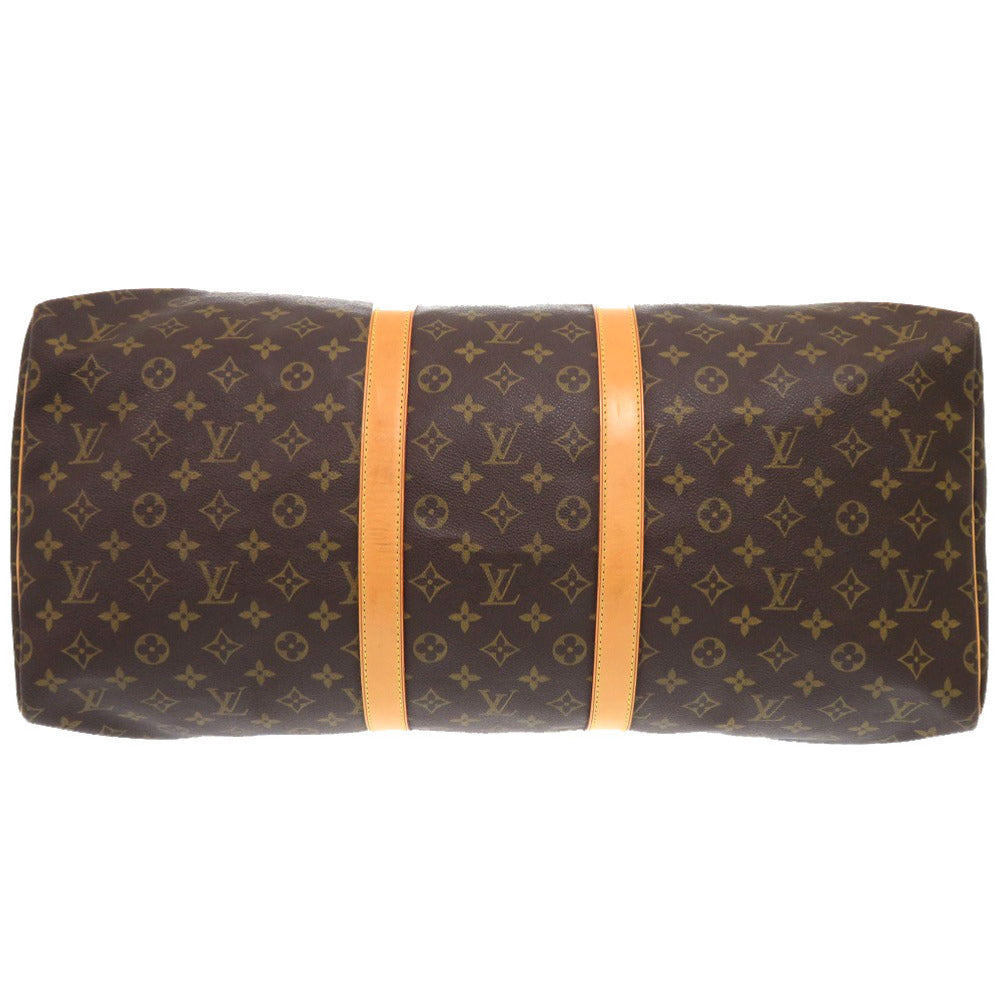 LOUIS VUITTON Boston Duffel bag M41424 Monogram canvas Brown Monogram Keepall 55