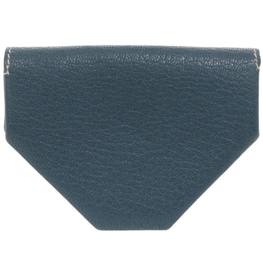 HERMES Coin case Shave blue Le Van Cator Women Used