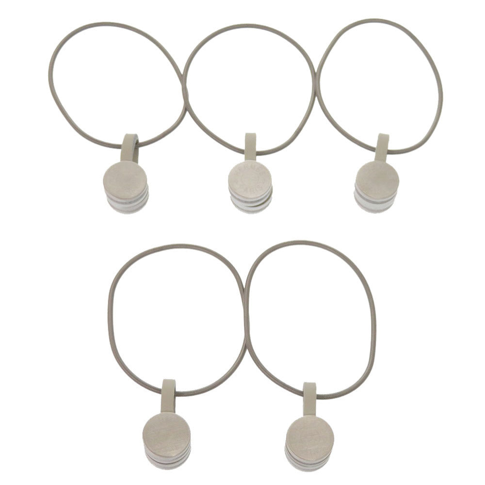 HERMES Other miscellaneous goods brass Silver Hanging set Serie scarf holder FIXATION CARRE BOITIER unisex(Unisex)
